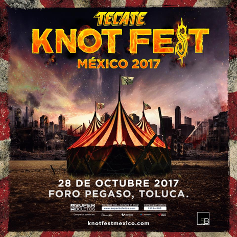 KNOT FEST MEXICO 2017 - ANUNCIO