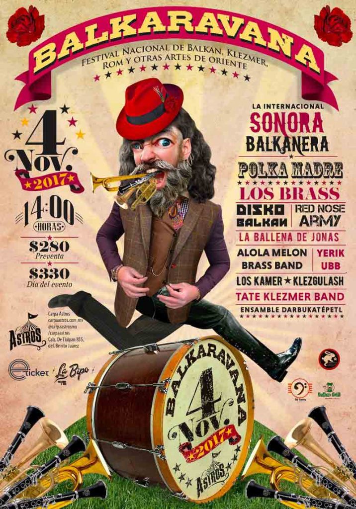 Festival Balkaravana 2017 cartel