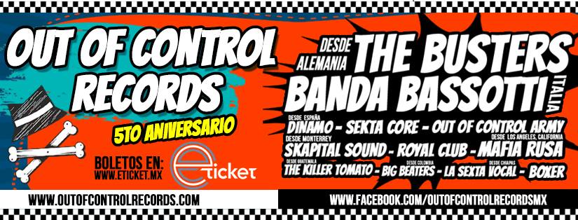Out of control Records aniversario 5