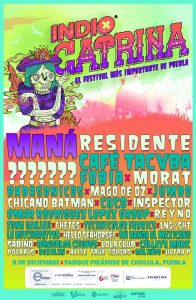 festival catrina 2018 - cartel oficial