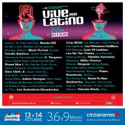 vive latino 2022 - cartel oficial